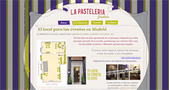 Desktop Screenshot of lapasteeventos.com